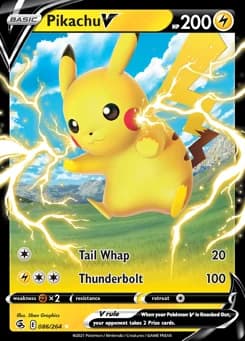 Pikachu V Fusion Strike 86