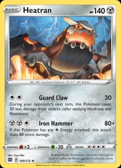 Heatran Brilliant Stars 100