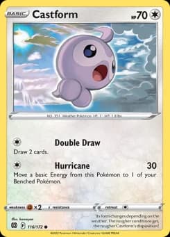 Castform Brilliant Stars 116