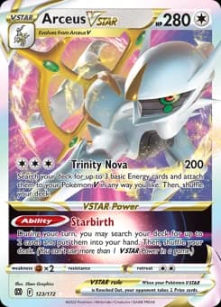 Arceus VSTAR Brilliant Stars 123
