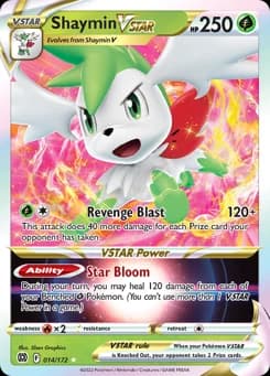 Shaymin VSTAR Brilliant Stars 14