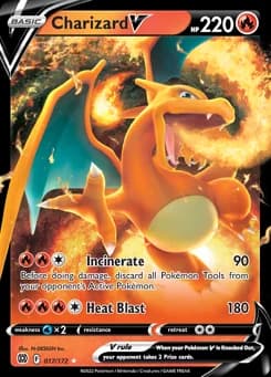 Charizard V Brilliant Stars 17
