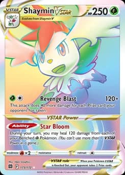 Shaymin VSTAR Brilliant Stars 173