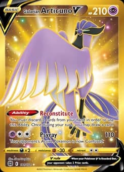 Galarian Articuno V Brilliant Stars 181
