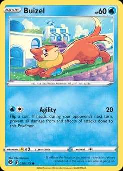 Buizel Brilliant Stars 38