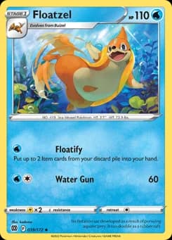 Floatzel Brilliant Stars 39