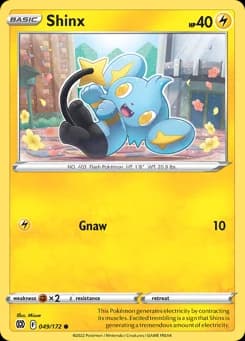 Shinx Brilliant Stars 49