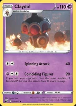 Claydol Brilliant Stars 59