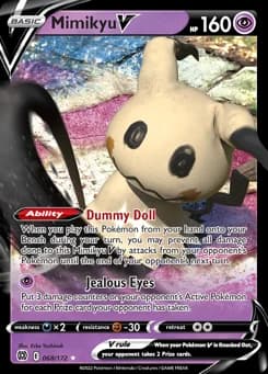 Mimikyu V Brilliant Stars 68