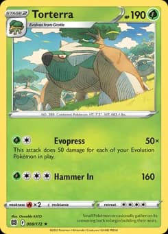 Torterra Brilliant Stars 8