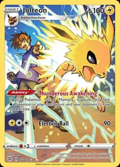Jolteon Brilliant Stars Trainer Gallery TG04