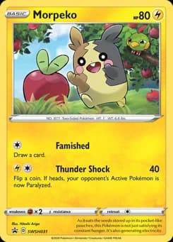 Morpeko SWSH Black Star Promos SWSH031