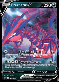 Eternatus V SWSH Black Star Promos SWSH064