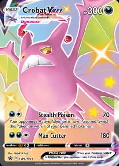 Crobat VMAX SWSH Black Star Promos SWSH099