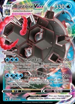 Blastoise VMAX SWSH Black Star Promos SWSH103