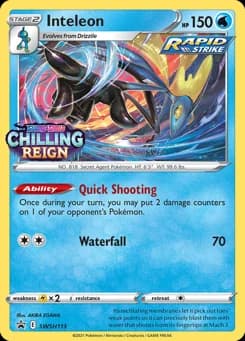 Inteleon SWSH Black Star Promos SWSH113