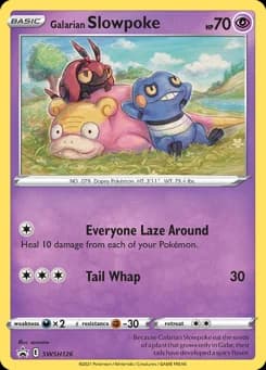 Galarian Slowpoke SWSH Black Star Promos SWSH126