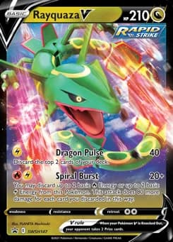 Rayquaza V SWSH Black Star Promos SWSH147
