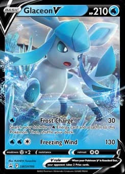 Glaceon V SWSH Black Star Promos SWSH196