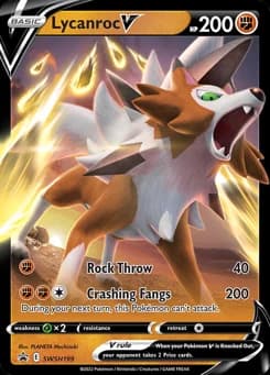Lycanroc V SWSH Black Star Promos SWSH199