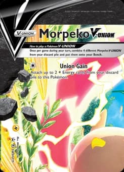 Morpeko V-UNION SWSH Black Star Promos SWSH215