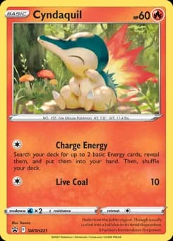 Cyndaquil SWSH Black Star Promos SWSH221