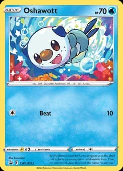 Oshawott SWSH Black Star Promos SWSH222