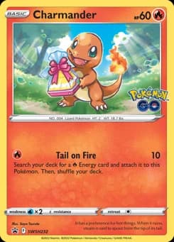 Charmander SWSH Black Star Promos SWSH232