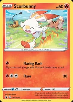 Scorbunny SWSH Black Star Promos SWSH244
