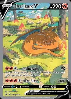 Charizard V SWSH Black Star Promos SWSH260
