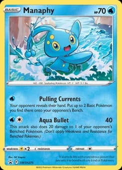 Manaphy SWSH Black Star Promos SWSH275