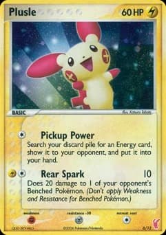 Plusle EX Trainer Kit 2 Plusle 6