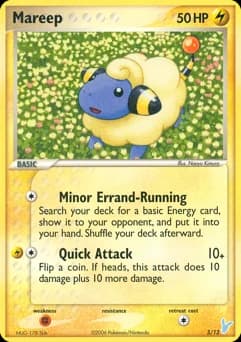 Mareep EX Trainer Kit 2 Minun 5