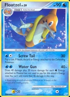 Floatzel DP Trainer Kit Manaphy 2