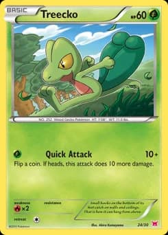Treecko XY Trainer Kit Latias 24