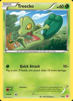 Treecko XY Trainer Kit Latias 7