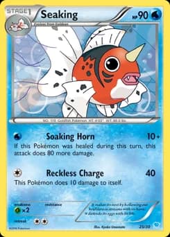 Seaking XY Trainer Kit Suicune 25