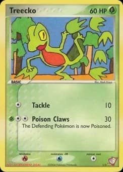 Treecko Poké Card Creator Pack 1
