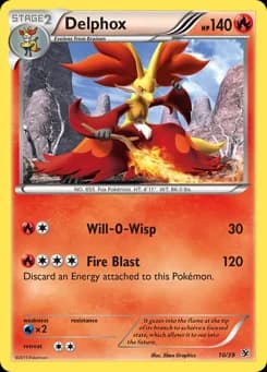 Delphox Kalos Starter Set 10