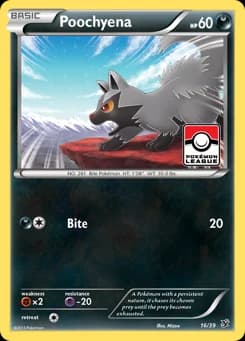 Poochyena Kalos Starter Set 16