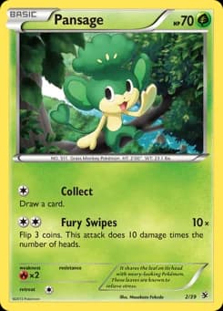 Pansage Kalos Starter Set 2