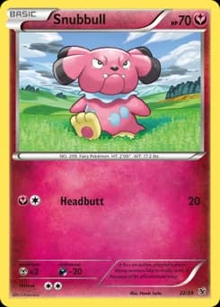 Snubbull Kalos Starter Set 22