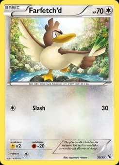 Farfetch'd Kalos Starter Set 25
