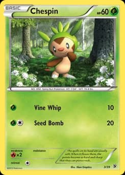 Chespin Kalos Starter Set 3