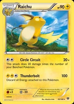 Raichu XY 43