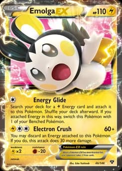 Emolga-EX XY 46