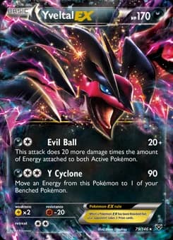 Yveltal-EX XY 79