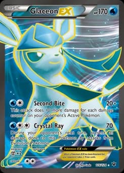 Glaceon-EX Fates Collide 116