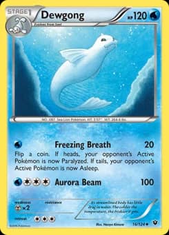 Dewgong Fates Collide 16