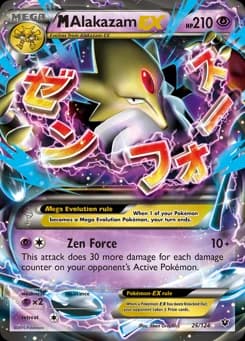 M Alakazam-EX Fates Collide 26